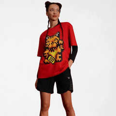 8 BIT GRAPHIC T-SHIRT W13034 WOMEN