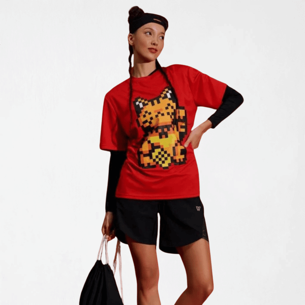 8 BIT GRAPHIC T-SHIRT W13034 WOMEN