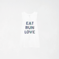 EAT RUN LOVE SINGLET M24175 MEN