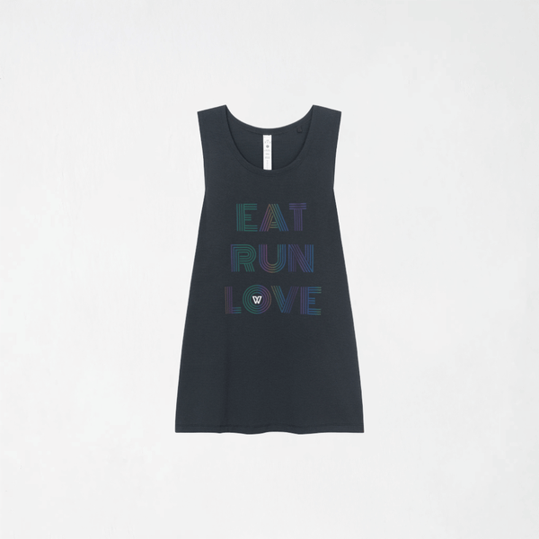 EAT RUN LOVE SINGLET M24175 MEN
