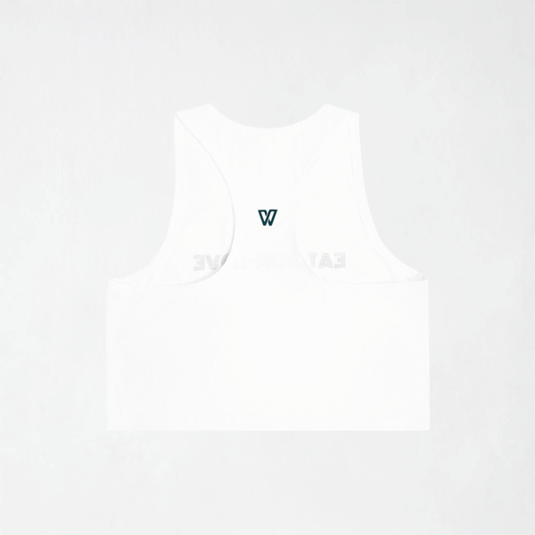 EAT RUN LOVE CROPPED SINGLET W24176 WOMEN