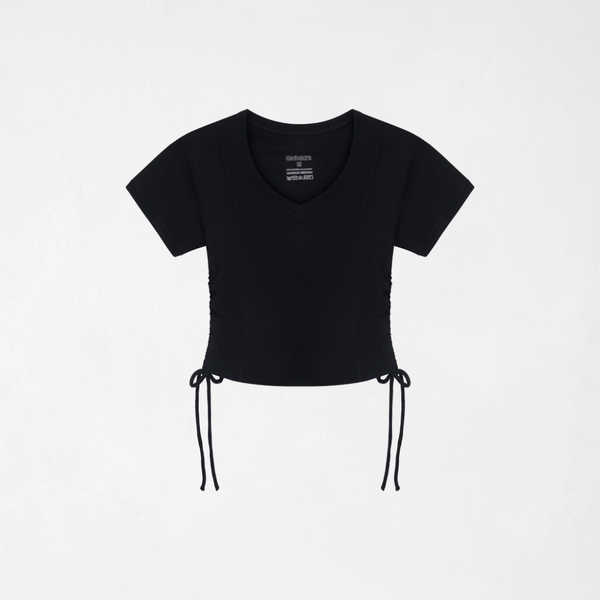  RUCHING CROPTOP W13052 WOMEN 