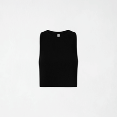 RIB CROPTOP O12056 WOMEN