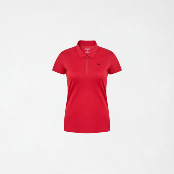 COFFEE ZIP POLO WOMEN