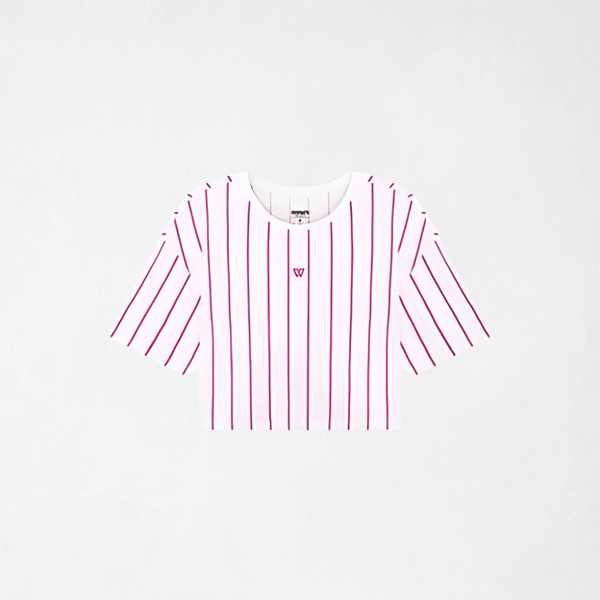 STRIPES CROPTOP O23018 WOMEN 