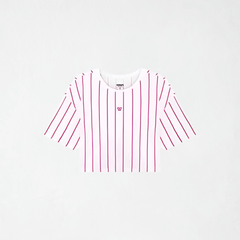 STRIPES CROPTOP O23018 WOMEN
