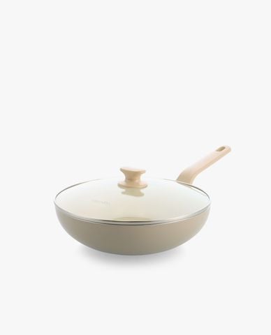  GREENPAN - Chảo chống dính Ceramic Essen 28cm kèm nắp 