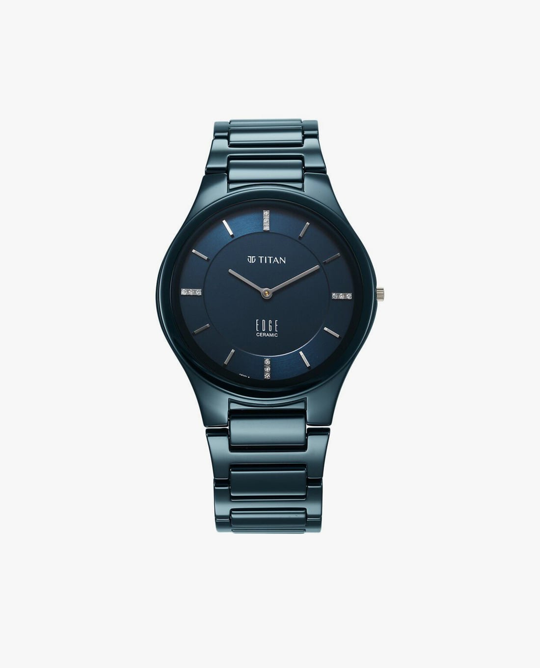 TITAN - Đồng hồ nam Edge Ceramic Diamonds 40.5mm