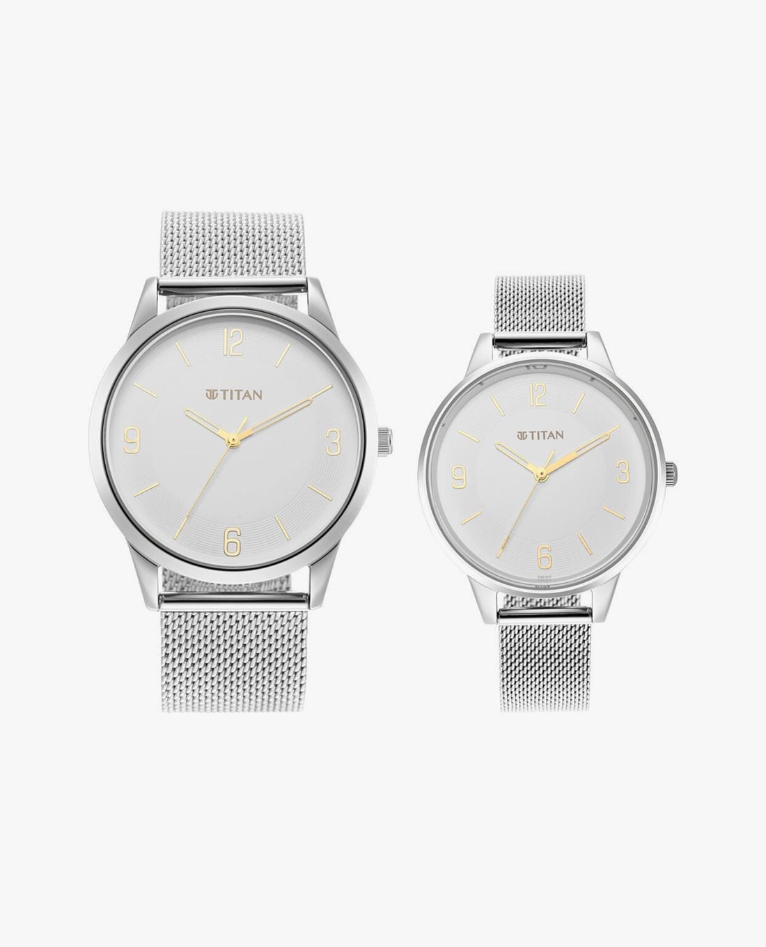 TITAN - Đồng hồ đôi nam nữ Neo Bandhan 7 43.5mm & 36.5mm