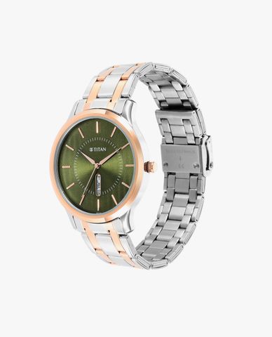  TITAN - Đồng hồ nam Karishma 40mm 