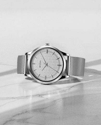  TITAN - Đồng hồ nam Karishma 40mm 