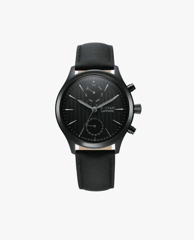  TITAN - Đồng hồ nam Sapphire Multifunction 40mm 