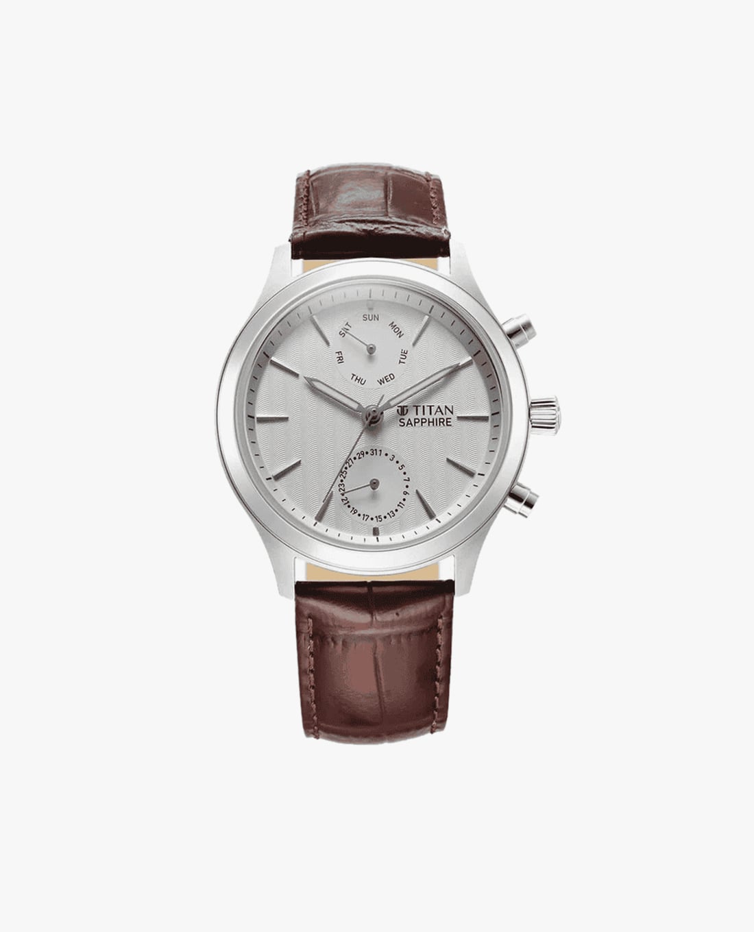 TITAN - Đồng hồ nam Sapphire Multifunction 40mm