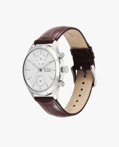  TITAN - Đồng hồ nam Sapphire Multifunction 40mm 