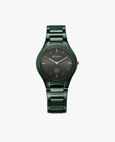  TITAN - Đồng hồ nữ Edge Ceramic 34mm 
