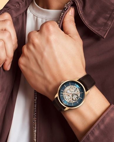  TITAN - Đồng hồ nam Mechnaical 44mm 