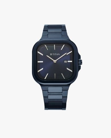  TITAN - Đồng hồ nam Classique Slim Square 41mm 