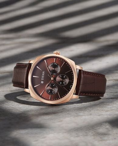  TITAN - Đồng hồ nam Classique Suave 43mm 