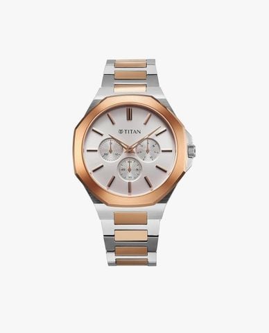  TITAN - Đồng hồ nam Classique Slim Multifunction 43.5mm 