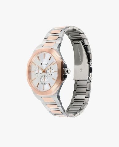  TITAN - Đồng hồ nam Classique Slim Multifunction 43.5mm 