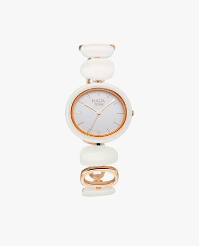  TITAN - Đồng hồ nữ Raga Ceramics Upgrades 25.4mm 