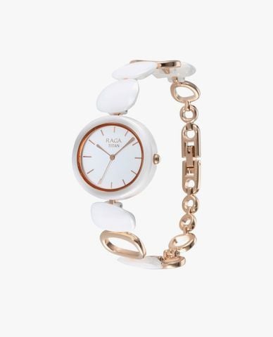  TITAN - Đồng hồ nữ Raga Ceramics Upgrades 25.4mm 