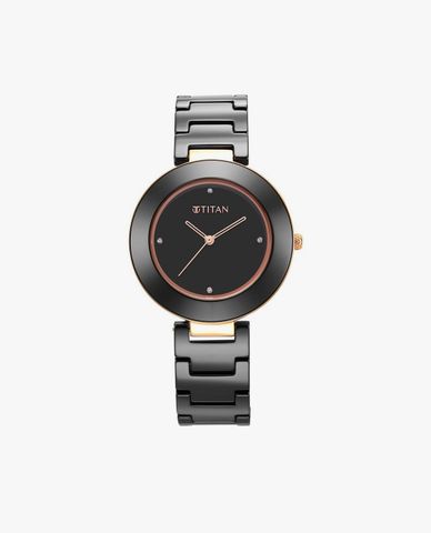  TITAN - Đồng hồ nữ Purple Ceramics 35mm 