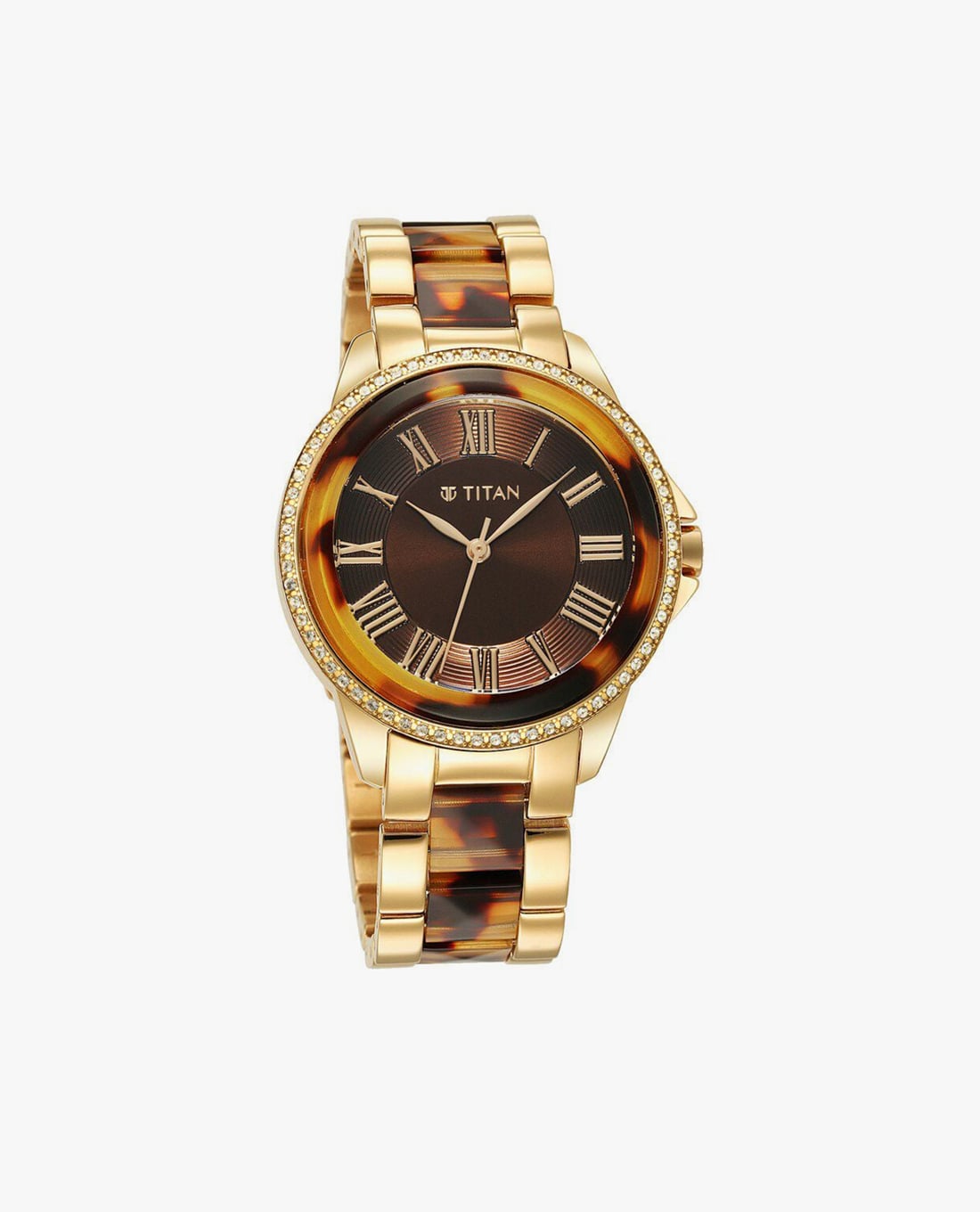 TITAN - Đồng hồ nữ Purple Ceramics 34mm