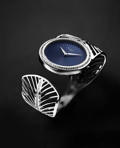  TITAN - Đồng hồ nữ Raga Silver 33mm 