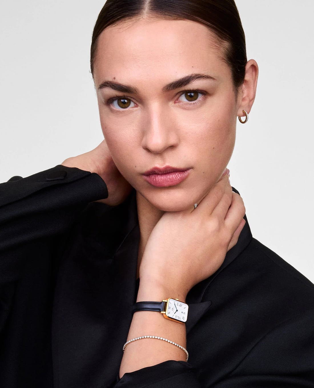 DANIEL WELLINGTON - Đồng hồ nữ Quadro Roman Numerals 26mm