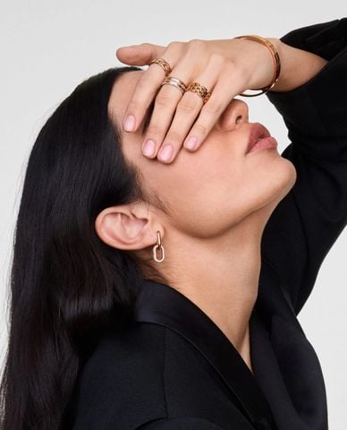  DANIEL WELLINGTON - Nhẫn nữ đính đá Classic Aura 56mm 