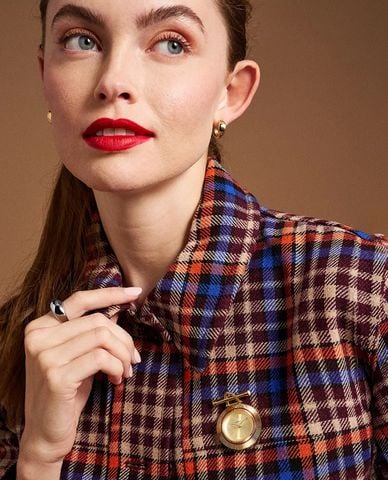  FOSSIL - Đồng hồ nữ cài khuy áo Scarlette 35mm 