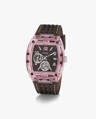  GUESS - Đồng hồ nam Sporting Pink 42mm 