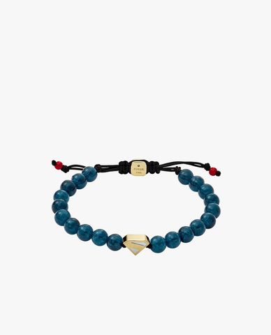  FOSSIL - Vòng đeo tay nam chuỗi hạt Superman 