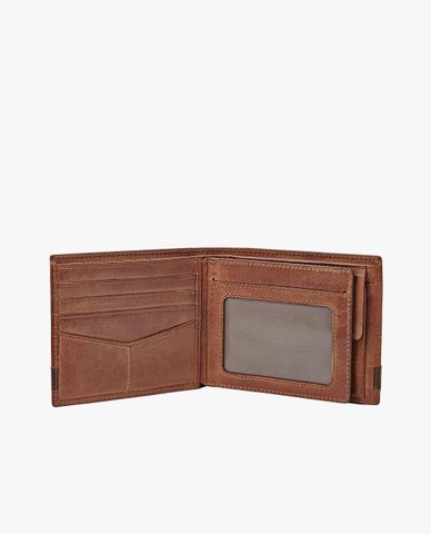  FOSSIL - Ví nam dáng ngắn gập đôi Bifold Quinn 