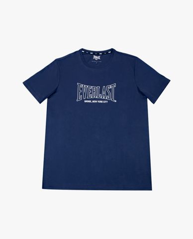  EVERLAST - Áo thun nam cổ tròn tay ngắn phối logo 