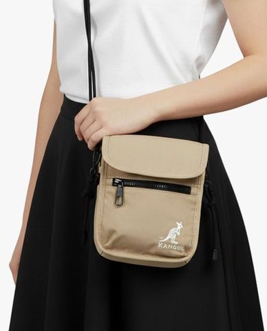  KANGOL - Túi đeo chéo unisex phom chữ nhật 