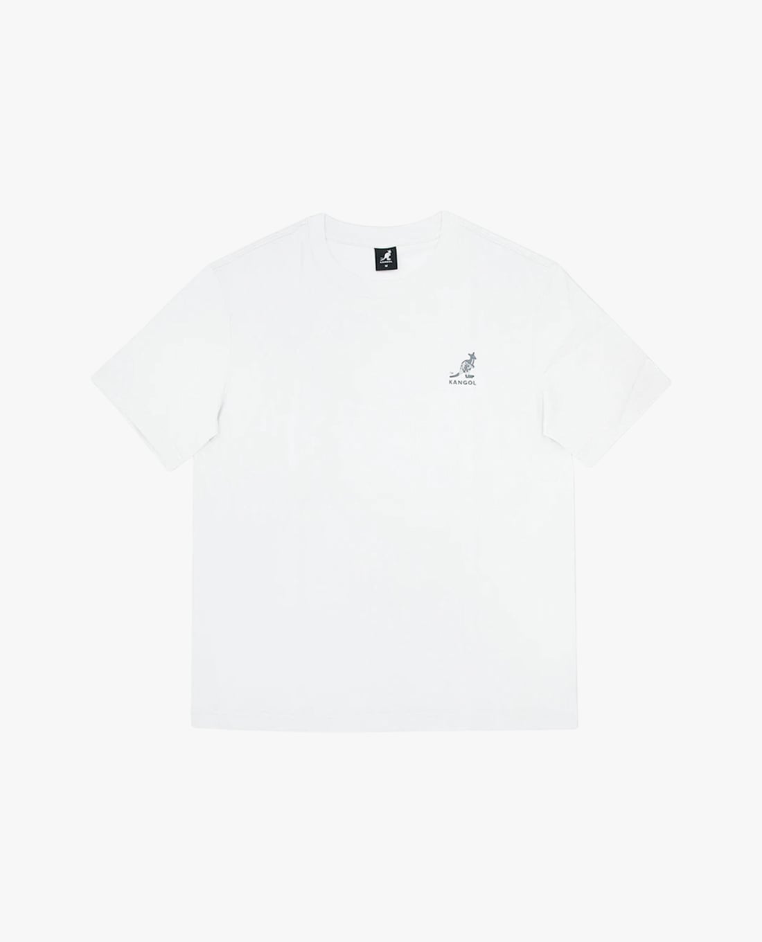 KANGOL - Áo thun unisex cổ tròn tay ngắn in họa tiết