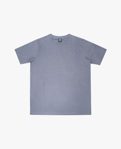  KANGOL - Áo thun unisex cổ tròn tay ngắn in logo 