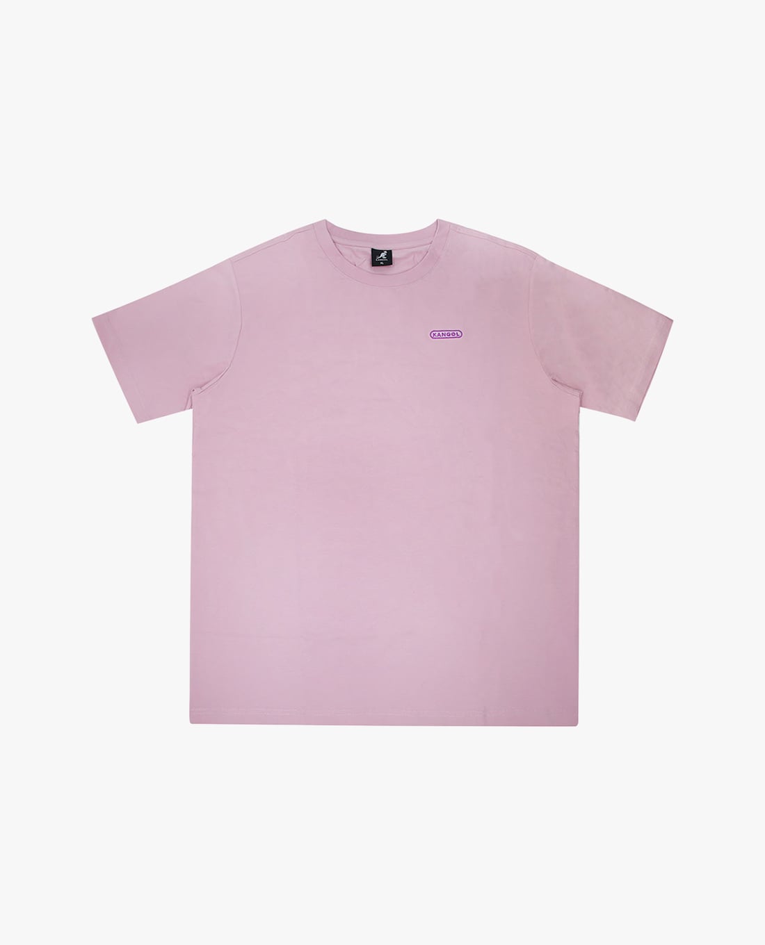 KANGOL - Áo thun unisex cổ tròn tay ngắn in logo