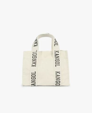  KANGOL - Túi tote unisex phom chữ nhật in logo 