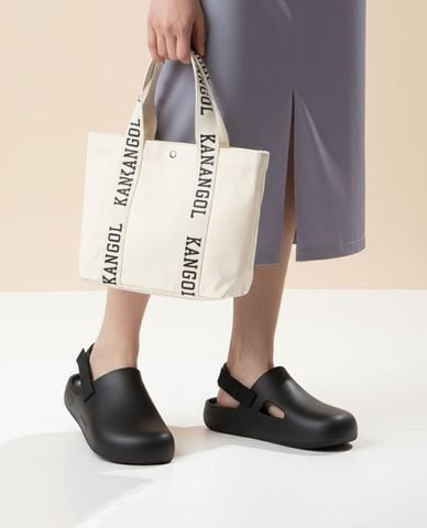  KANGOL - Túi tote unisex phom chữ nhật in logo 