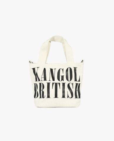  KANGOL - Túi đeo vai unisex hình thang in logo 