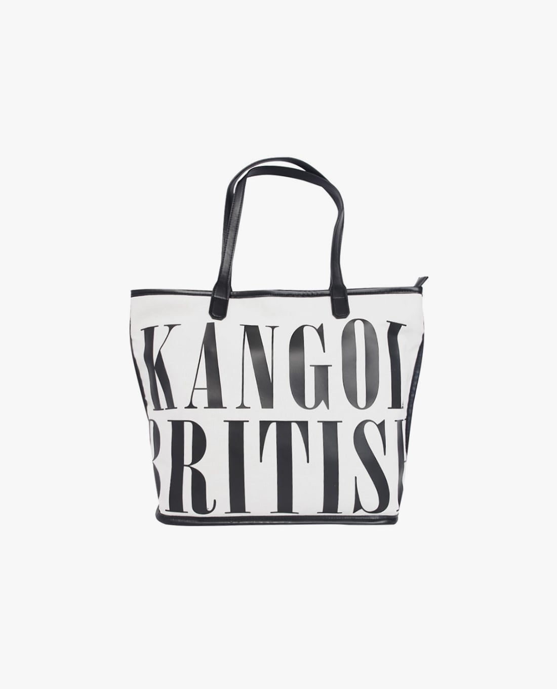 KANGOL - Túi tote unisex hình thang in logo