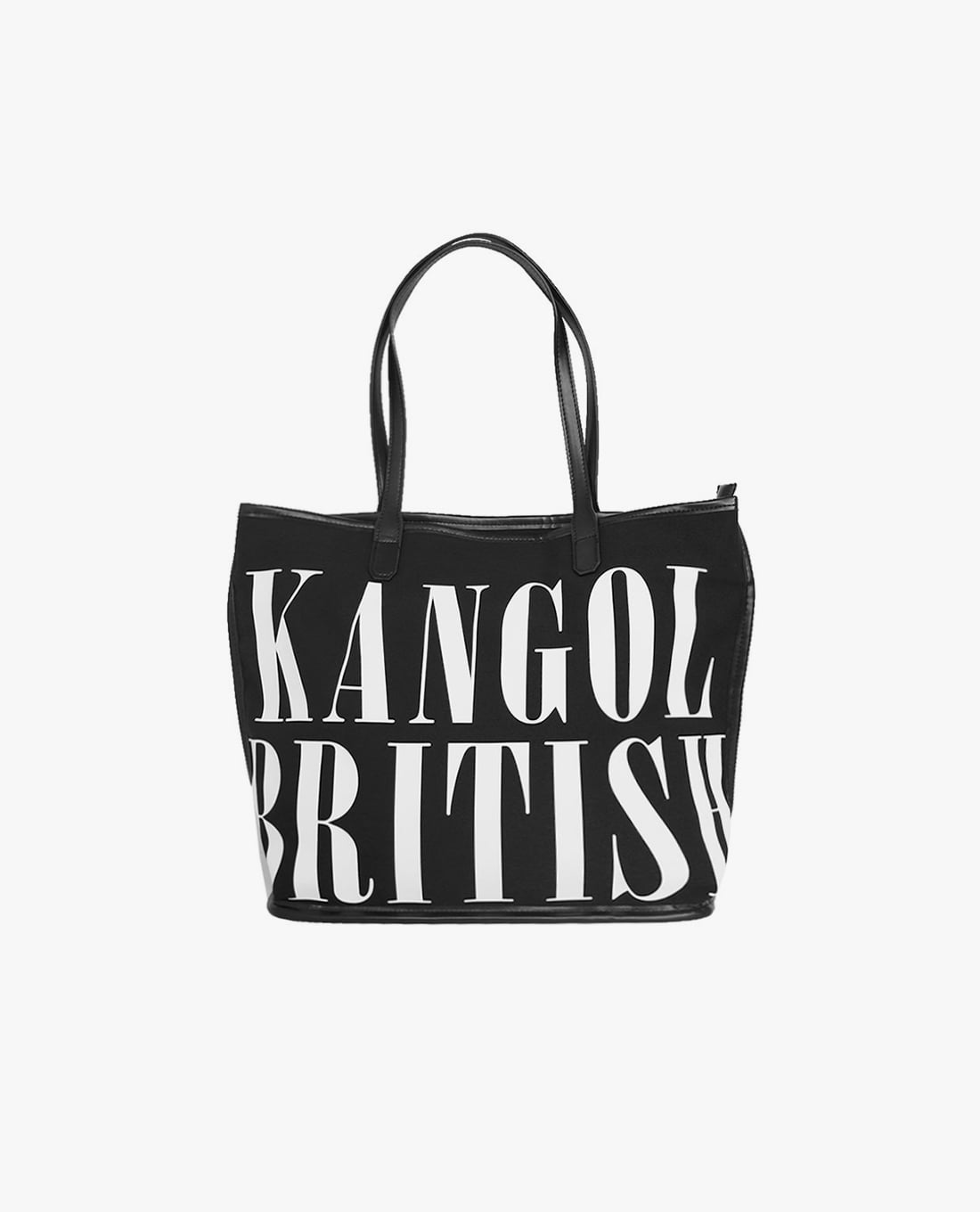 KANGOL - Túi tote unisex hình thang in logo