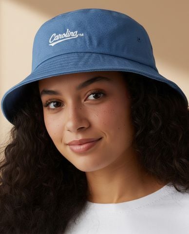 NCAA - Nón bucket denim unisex Carolina 
