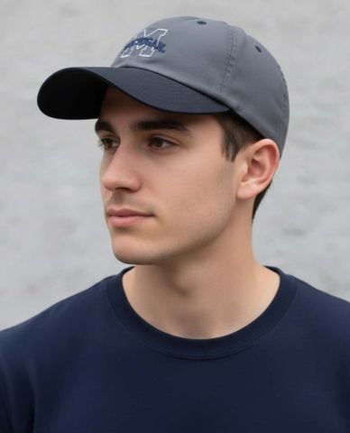  NCAA - Nón bóng chày unisex thêu chữ 