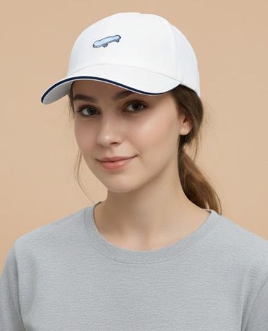  NCAA - Nón bóng chày unisex thêu họa tiết 