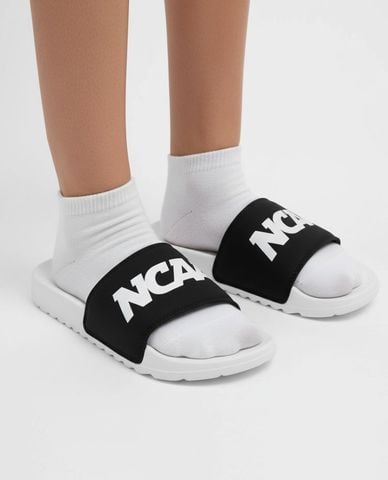  NCAA - Dép unisex quai ngang phối logo 