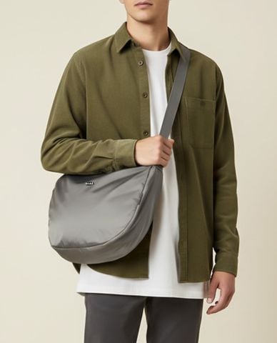  NCAA - Túi đeo vai unisex hình bán nguyệt 